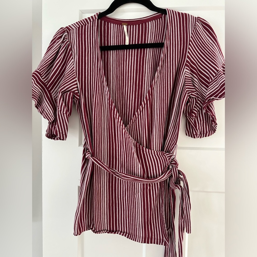 Free People Wrap Top